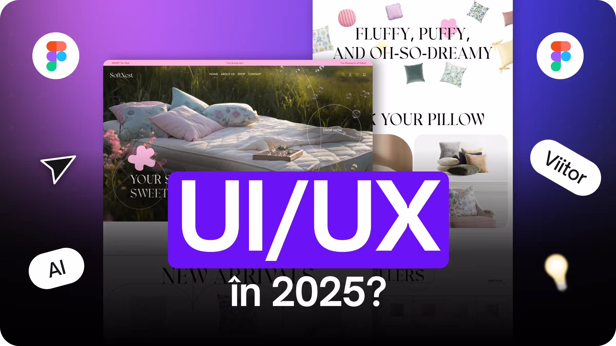 UI/UX design în 2025, elemente UI/UX