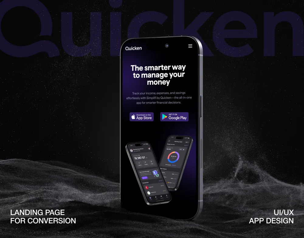 APP Design — Landing Page