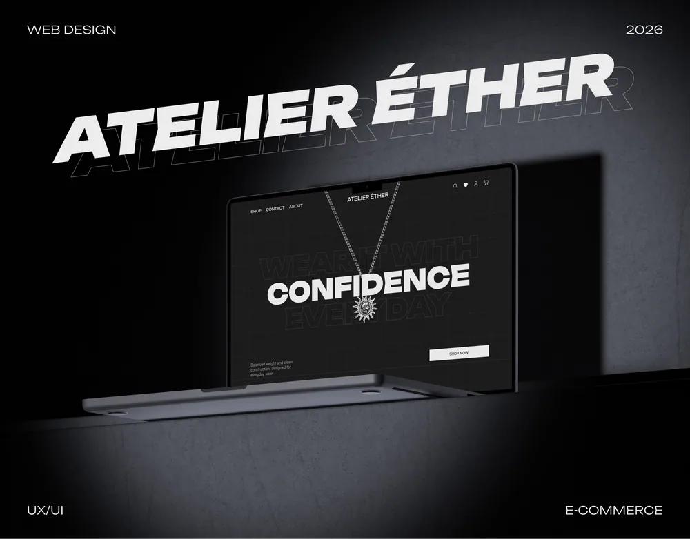 Atelier Éther — E-commerce