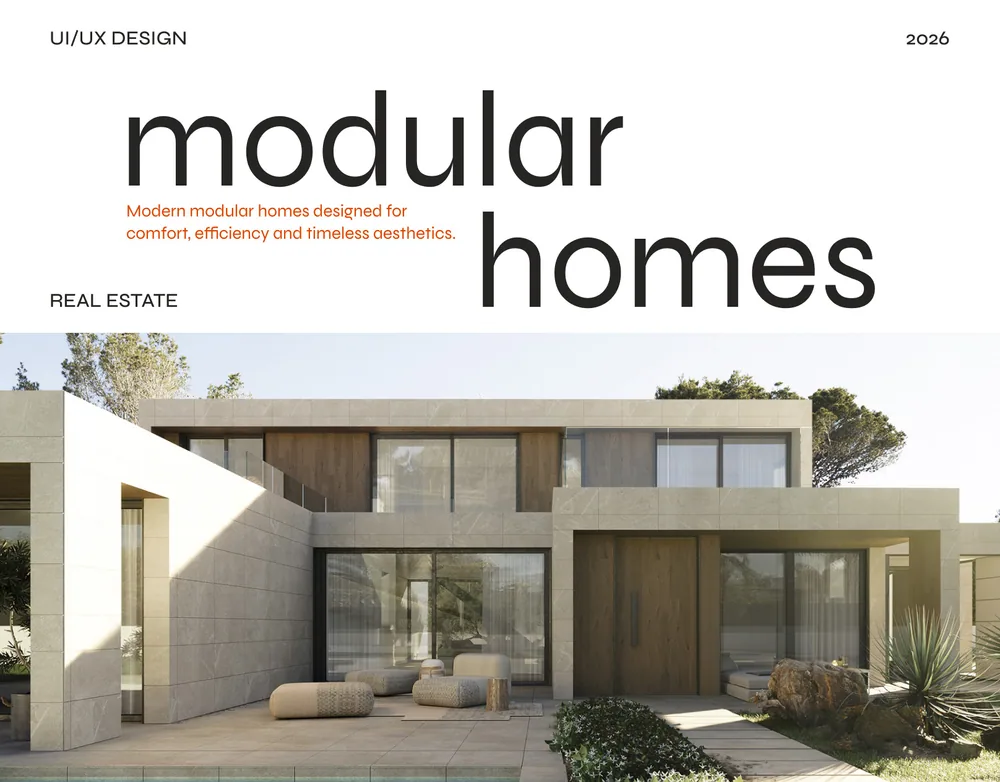 Modular Homes — Real Estate